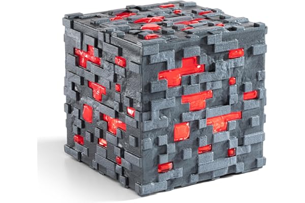 Minecraft Illuminating Redstone Ore - The Noble Collection