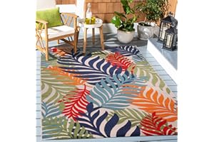 ‎SANAT SANAT Outdoor Teppich Wetterfest - Outdoorteppiche für den Innen und Außenbereich, Balkon Teppich Wasserabweisend, Strapazierfähige Teppiche für Terrasse Garten und Wohnzimmer, Multi 240 x 330 cm