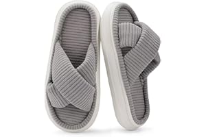 NineCiFun Plattform Hausschuhe für Frauen Innen und Außen Breite Frauen Sommer Hausschuhe Offene Zehe Slide Haus Schlafzimmer Schuhe