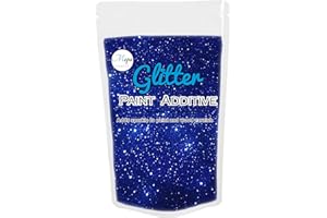 MOPA CRAFTS Additivo in glitter per vernice a emulsione e malta, 100 g Blu reale