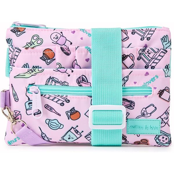 Fasrom Borsa Da Infermiera Con Scomparto Per Laptop 15.6'' – Nylon, 39,9x15x32 Cm, Organizzata Con Tasche, Per Lavoro E Viaggio