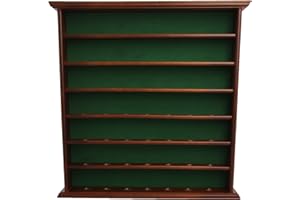 LONGRIDGE Zestaw upominkowy piłka golfowa Display z drewna na 49 piłek golfowych, brązowy