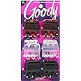 Goody 1942206 Classics Half Claw Clip, Assorted Colors, 6 Pieces