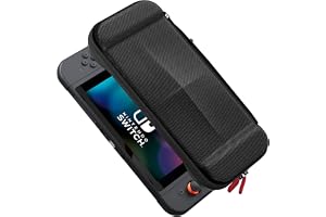 ProCase fodral för Nintendo Switch, A-svart, Hård