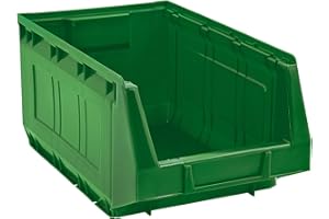 Contenitore sovrapponibile in PEHD Mobil Plastic Modello "2004" - Verde