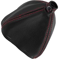 Soufflets Levier Vitesse + Frein à Main Cuir Synthétique Noir – Compatible Alfa Romeo 156 (1997-2006) – Rénovation Intérieur Élégante