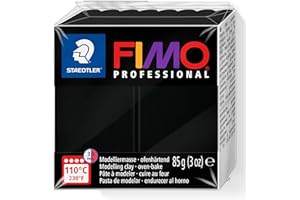 Staedtler - Fimo Professional - Pain Pâte à Modeler 85 g Noir