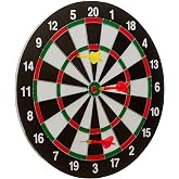 delta sports Darts Set 38 cm (15 Inch) + 6 Darts Arrow (6 Gr) Target Board
