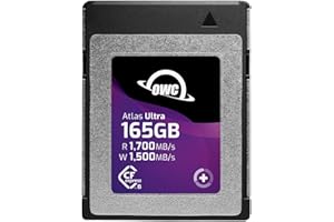 OWC Atlas Ultra - karta pamięci CFexpress typu B o wysokiej wydajności 165 GB, OWCCFXB2U0165