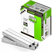Meite Type 71 Agrafes Galvanisées 10 Mm - Lot De 10 000 Pour Tapisserie Et Menuiserie