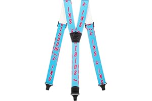 Olata Adjustable Ski Salopette X- and Y-Shape Braces/Suspenders