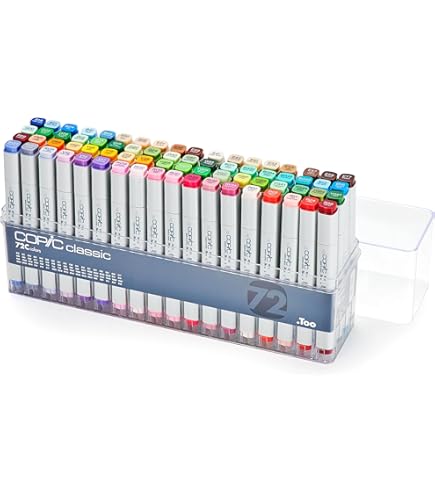 Copic Markers 72-Piece Set A : Amazon.in: Office Products