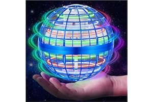 SPOYLETTO Fliegender Ball Spielzeug 2025 - Flying Orb Ball Hover Ball Cosmic Globe Boomerang, handgesteuerte Drohne im Orbit, cooles Outdoor-Spielzeug, Geschenke für Jungen ab 6 7 8 9 10 Jahre Mädchen Teenager