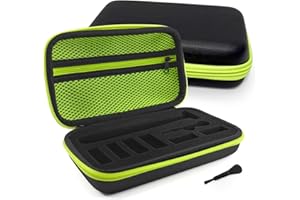 FORETOGO for Philips One Blade Case,Portable Razor Holder Storage Bag Waterproof Razor Storage Case for Philips,Shaver Carrying Case for Philips QP2520/90/70