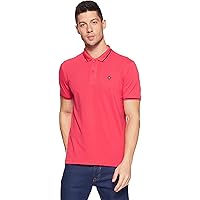 Van Heusen Men's Solid Regular Fit Polo