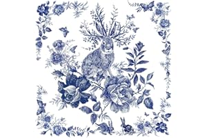 Crafty Things 4 x Paper Napkins - Fairytale Hare - Ideal for Decoupage/Napkin Art