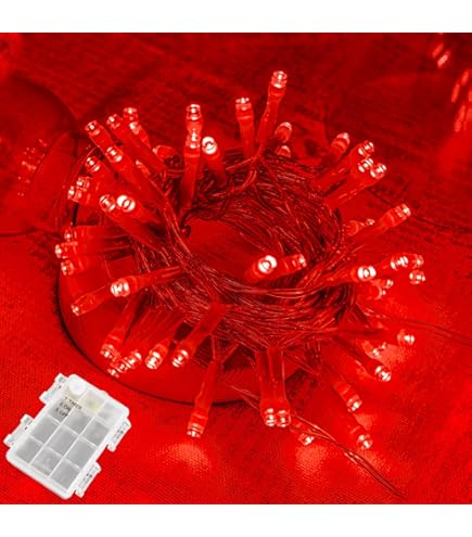 Lichterkette 10m 100 LEDs - 8 Modi Für Weihnachten & Deko