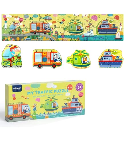 Mideer Mein Erstes Puzzle – Gartentiere Mit 32 Extra Dicken Teilen Für Kinder Ab 3