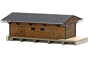 Busch 1421 Struttura del Modello di Scala della Struttura del capanno Merci Ho