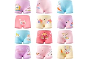 Charmi Braguitas Calzoncillos Algodón Niña para 2-9 Años Pack de 12