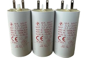 LORTECH Kondensator 3,3µF für Rollladen oder Jalousien 3 Stück