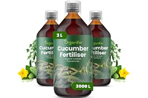 Flytande Gödsel - 3x1L - För Gurka - NPK 3-4-3