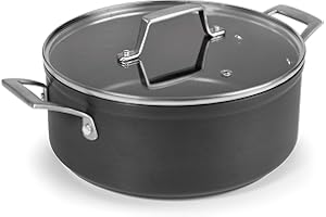 Lacor Cacerola Con Tapa, Aluminio Anodizado, 28 Cm