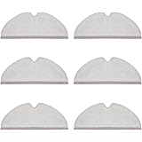 6 Stück Wischtücher für Roborock Q7 Max/ Q7 Max+/ S6/ S6 Pure/ S6 MaxV/ S5 Max Serie Roboter Staubsauger Mikrofaser Wischtuch