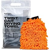Nasiol Drying Towel 60 * 90 and Washing Glove Set