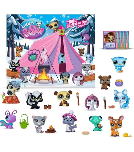 Buy Littlest Pet Shop Collector's Pack 8 Pets Set (#1362-#1369