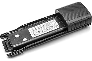 vhbw Batería Compatible con Baofeng UV-82L, UV-8R, UV-82C, UV-82X, UV-8D, UV-82HP, UV-82, UV82 Radio (9800 mAh, 7,4 V, Li-Ion)