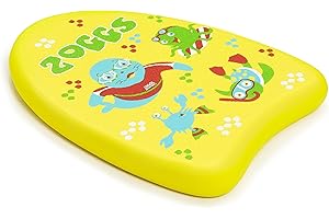 Zoggs Children's Zoggy Mini Easy Learn to Swim Float Kickboard - Yellow, 3-12 Years, 27.5 x 22 x 2.8 cm