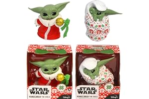 TOPTOYS2U BARGAIN BUNDLES Star Wars The Mandalorian - The Bounty Collection - Figura de The Child de 2.5 pulgadas, 6 cm, The Child Swaddling & The Child Offering Bell - Juego de 2
