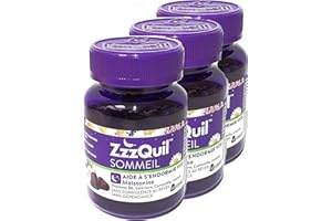 ZzzQuil Sommeil 30 gommes - Lot de 3 Boites de 30 Gommes (3)