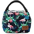 winmax Lunch Cooler Bag, Small Insulated Lunch Box Bags, Portable and Reusable Lunch Bag for Women (Flamingo)