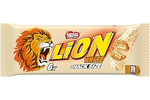 NESTLÉ LION Lion - Barres Enrobage Blanc - 6 barres de 30g