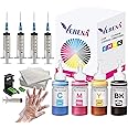 VERENA Refill Ink Kit Set Compatible for HP 805/860 / 861/803 / 680/678 / 682/818 / 802/901 / 703/704 / 702/831 / 830/46 / 21/22 / 27/28 / 56/57 cartridges Printers
