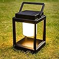 Rafrtcl Outdoor Table Lamp,Touch Control Solar Lamps Indoor Rechargeable Lanterns,3-Level Brightness LED Lantern ,Solar Camping Lantern Outdoor Waterproof Lamp for Patio