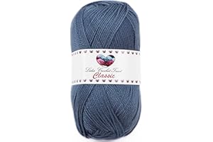 LIDIA CROCHET TRICOT Classic- hilo de lana, lana acrílico, hilo de tejer, hilo de ganchillo (100 gr/ovillo ; 16 colores) (empresa española/envío desde España) (11)