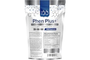 T5 FAT BURNERS PhenPlus+ Appetite Suppressant - Maximum Strength Diet Pills/Fat Burner for Men and Women