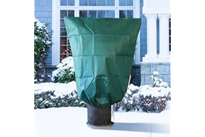 GARDEN TAILOR Pflanzen Winterschutz Frostschutz for Kübelpflanzen: 70g/m² B120 x H180 cm überwinterungszelt Pflanzenschutz mit Reißverschluss für Olivenbaum Palmen Reißfest Atmungsaktiv Waschbar UV Stabil Grün