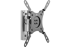 RICOO Soporte Monitor Pared Giratorio Inclinable 13-42" (33-107cm) S3122 Brazo articulado Visor LED/LCD/Curvo VESA 75x75-200x200