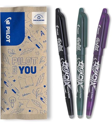 Pilot Frixion Point Penna A Sfera, 0,3 Mm, Blu, Mina Sostituibile 3 Pezzi 1664028355