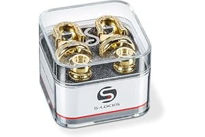 Schaller SC570254 Set Security Lock Completo 447, Oro, Confezione da 2