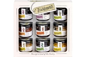 Tracklements 9 Mini Jar Gift Pack | Best-Sellers Gift for Christmas, Birthday's, 'Thank you's' or Teacher Gift| Vegetarian Friendly | 9 x 25g Mini Jar's
