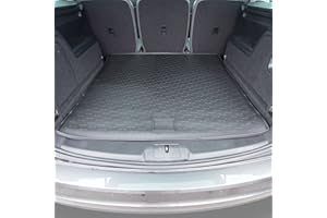 Travall Liner Tappetini per Bagagliaio Compatibili con Seat Alhambra e Volkswagen Sharan (2010-Corrente) TBM1079 - Vasca Baule in Gomma Originale