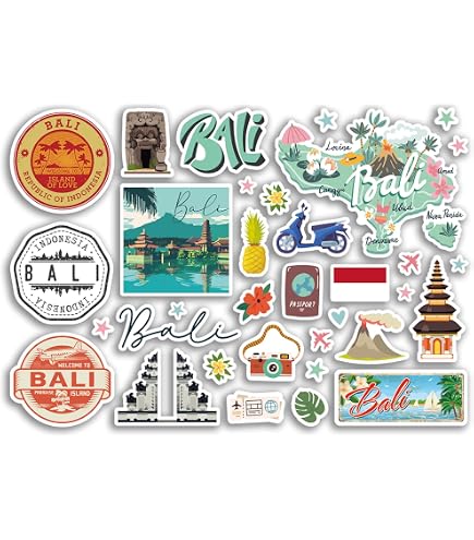 Pack De 100 Pegatinas De Tailandia En Estilo Acuarela – Impermeables Y Resistentes, Ideales Para Portátiles, Bicicletas, Cascos Y Maletas, Decoración Original Para Viajeros
