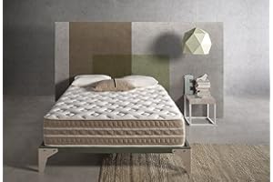 ‎SIMPUR LOW COST SIMPUR Relax: Viscoelastic Materac Bio Thermal Cashmere® | 160x200cm | Wysokość 30cm | Włókna naturalne Cashmere® | Ciężka pikowana tkanina | Ergonomia | Ortopedyczny