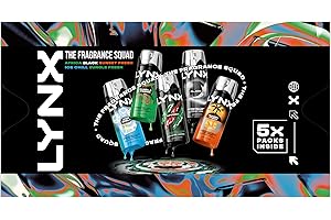 Lynx Fragrance Squad Gift Set with multiple body spray variants perfect for any occasion 5 piece