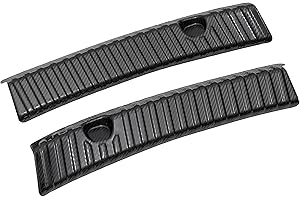 ‎TESVOLUTION Tesvolution® Ladekantenschutz Kofferraum für Tesla Model Y aus Aluminium - Kofferraumschutz Stoßstangenschutz als Zubehör